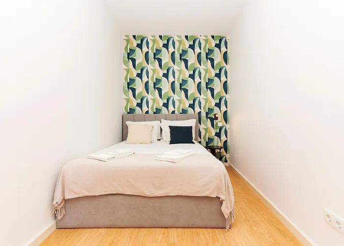 Charming W/ Private Garden In St. Catarina 公寓 波尔图