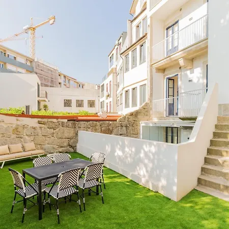 Charming W/ Private Garden In St. Catarina Daire Porto